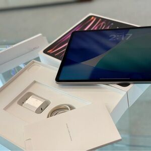 Apple Tablet - Silver and Black